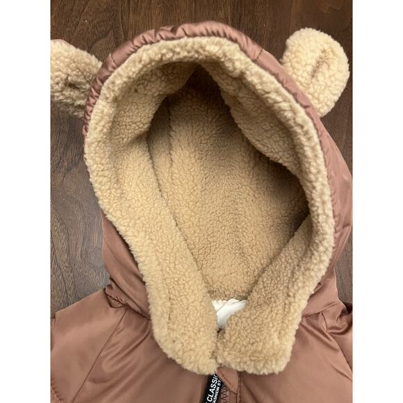 NWOT Brown Bear Puffer Coat - Picture 3 of 10